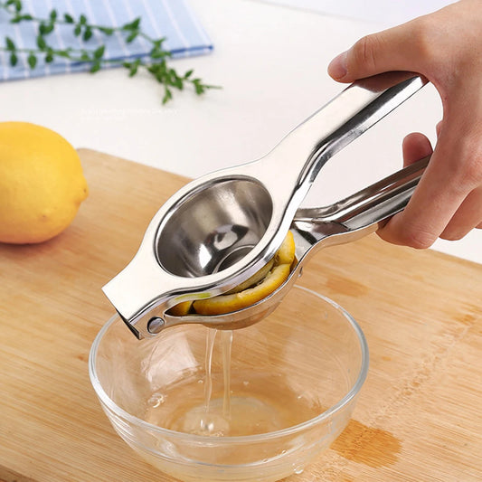 Lemon Squeezer Stainless Steel Manual Juicer Processor Kitchen